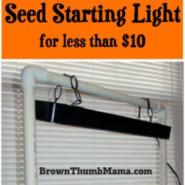 DIY Seed Starting Light