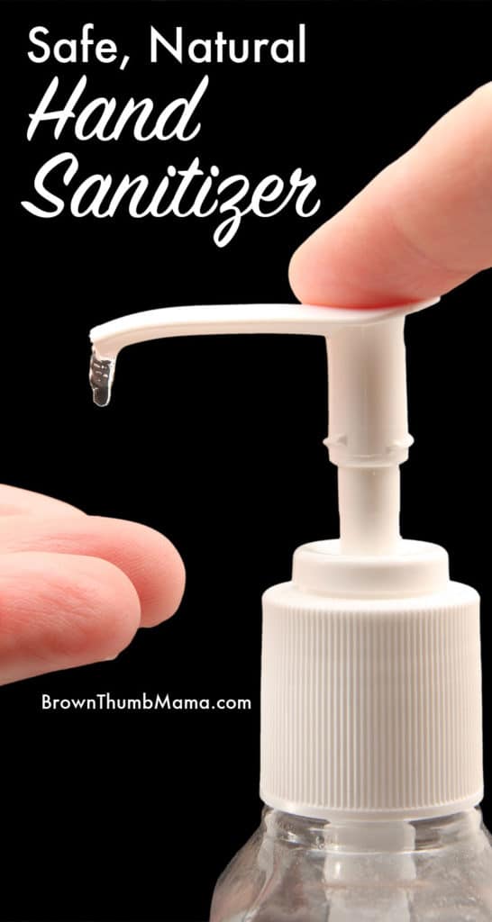 Safe, Natural Hand Sanitizer: BrownThumbMama.com