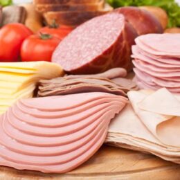platter of lunch meat