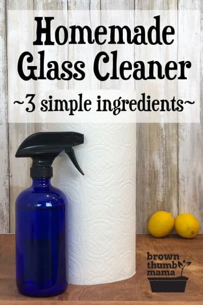 It's easy and inexpensive to make your own window or glass cleaner, without any of those nasty chemicals.