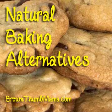 Natural Baking Alternatives: BrownThumbMama.com
