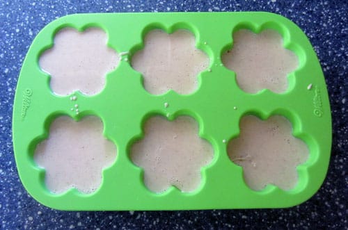 soap curing in mold