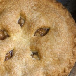 apple pie with perfect crust