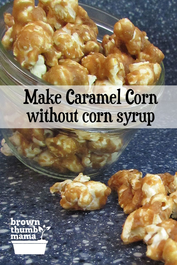 Make Caramel Corn Without Corn Syrup Brown Thumb Mama®