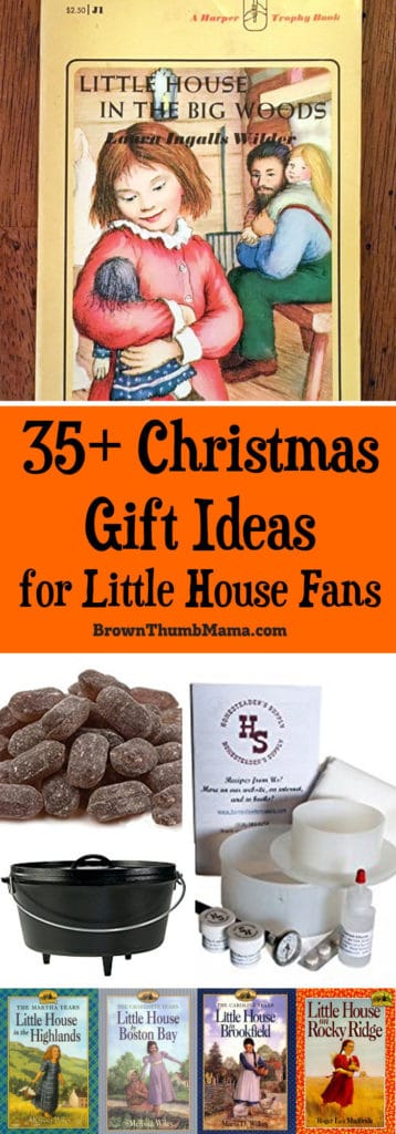 Perfect gifts for anyone who loves the Little House on the Prairie books and TV show.
