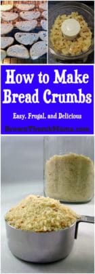 Don't buy stale bread crumbs from the grocery store! Make breadcrumbs at home--it's easy and you can use them for fried chicken, in meatballs, and so much more.