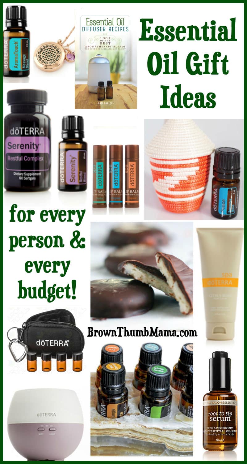 Essential Oil Gift Ideas For Everyone: doTERRA Your Holiday! | Brown