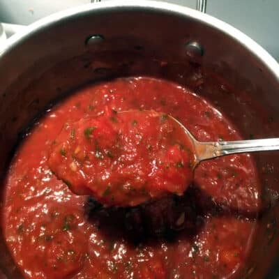 Quick Homemade Spaghetti Sauce: BrownThumbMama.com