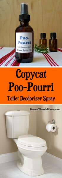 Keep your bathroom smelling fresh with this easy copycat recipe for poo pourri spray. Spray it in the bowl before you go and nobody will ever know!