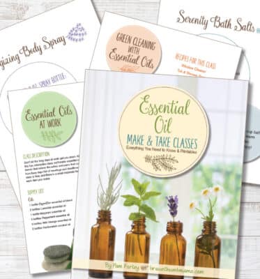 Everything you need to know to teach essential oil make and take classes easily and with confidence