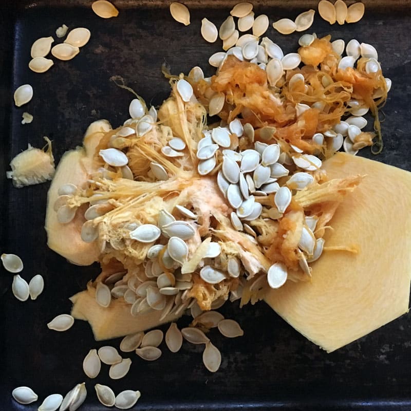 Whether you grow pumpkins in your garden or carve them for Halloween, this recipe for easy roasted pumpkin seeds makes a crunchy, nutritious snack.