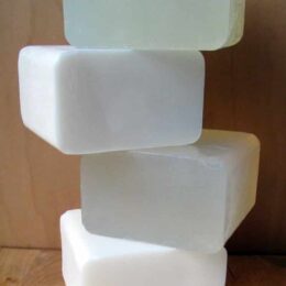 stack of melt and pour soap bases