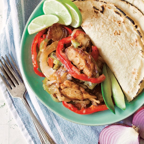 These chicken fajitas are full of flavor and spice, and are ready in minutes thanks to the Instant Pot.