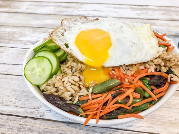 Egg & Vegetable Bibimbap