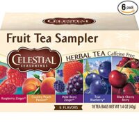 Celestial Seasonings Herbal Tea, Fruit Tea Sampler