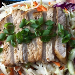Easy Asian Pork Wraps or Bowls