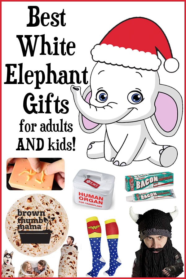 Best White Elephant Gift Ideas Brown Thumb Mama®