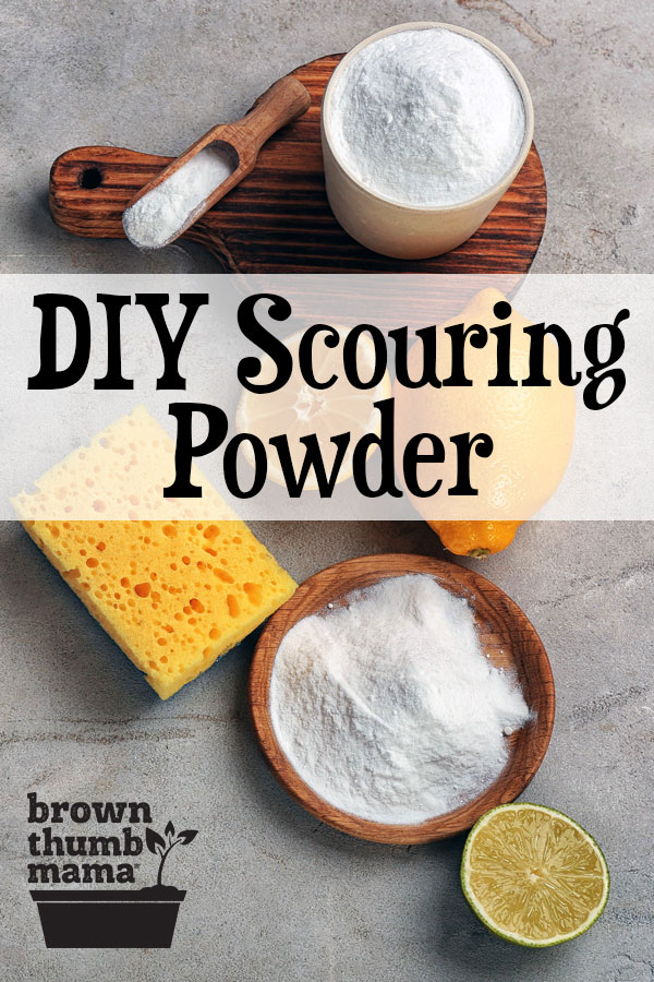 Homemade, Natural Scouring Powder - Brown Thumb Mama®