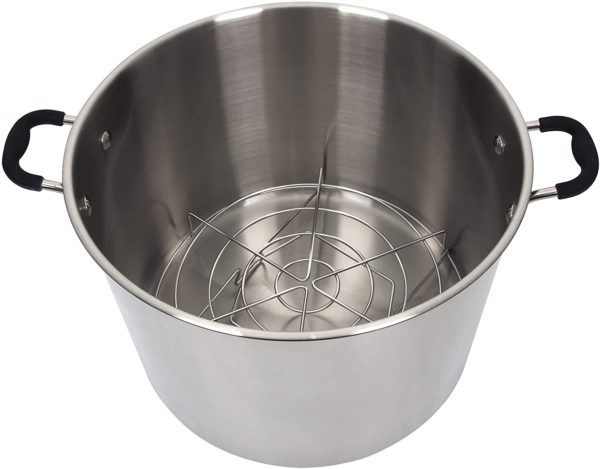 water bath canning pot without lid