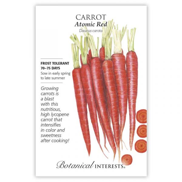 carrot seed packet