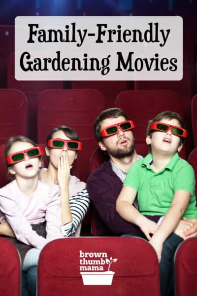 family watching movie in theater with 3D glasses