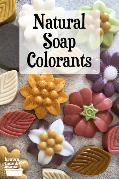 Natural Colors for Melt-and-Pour Soap - Brown Thumb Mama®