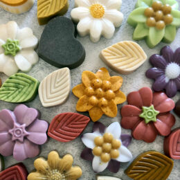 colorful homemade soaps