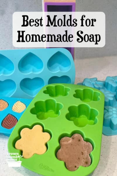 Best Soap Molds for Homemade Soap - Brown Thumb Mama®